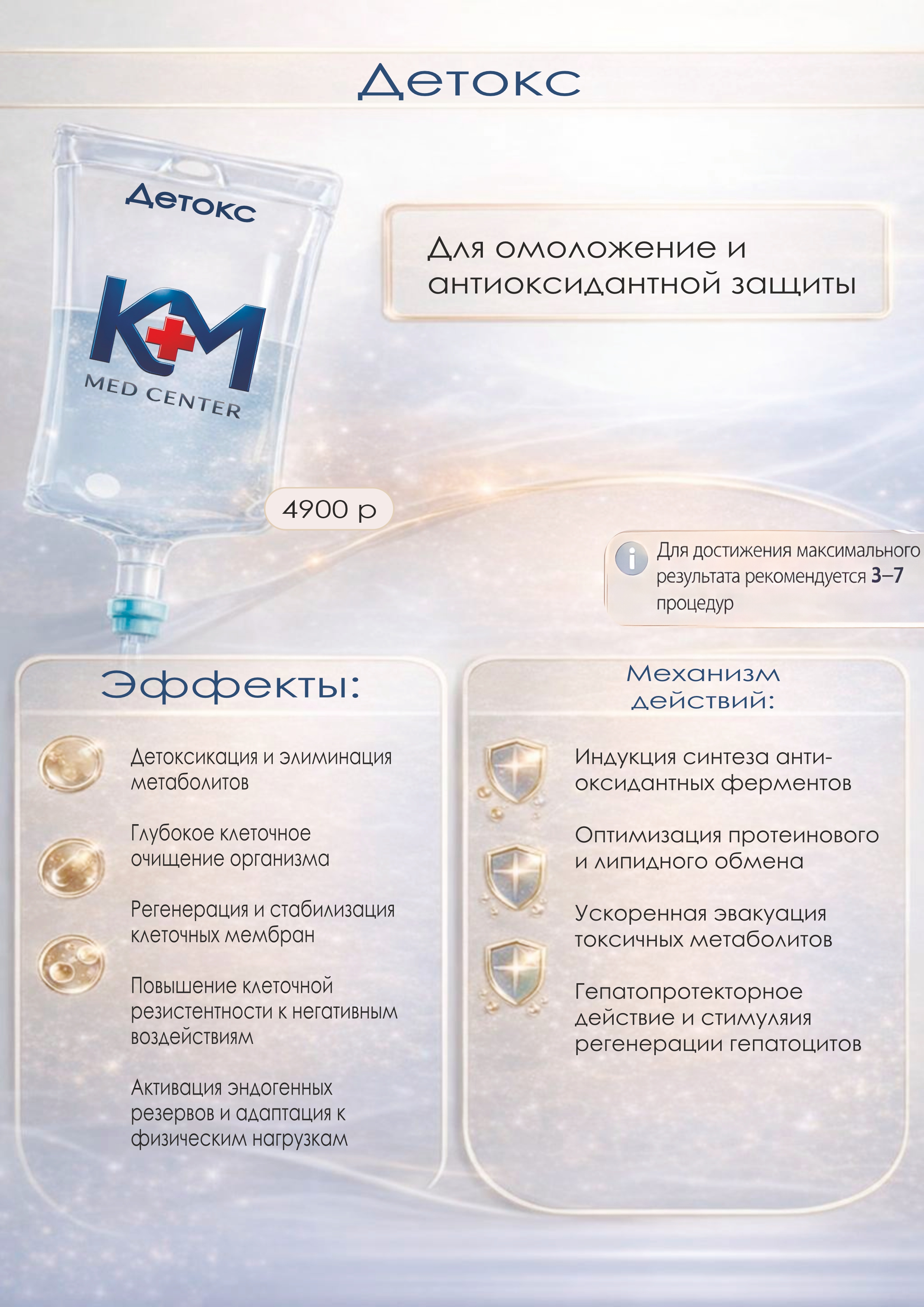 Программа Детокс для омоложения